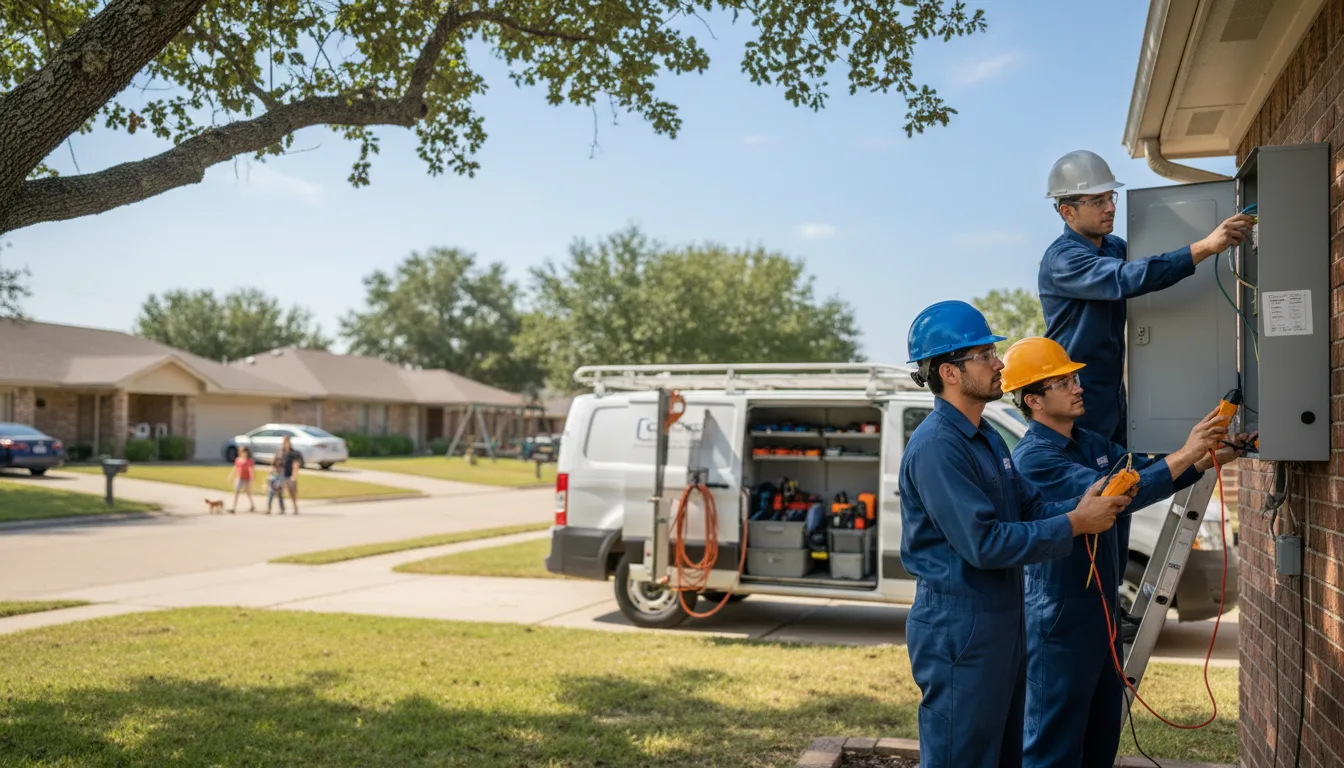 Certified electrician providing emergency electrical services in Massillon, OH